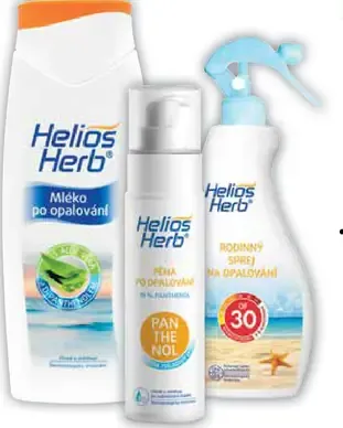 Helios Herb mlieko po opaľovaní