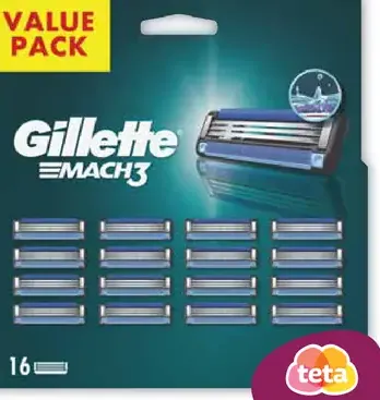 Gillette Mach 3 náhradné hlavice