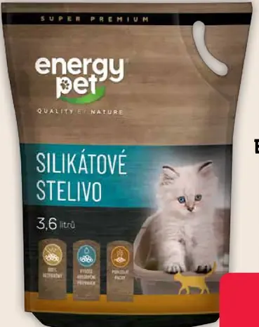 Energy Pet silikátové stelivo pre mačky
