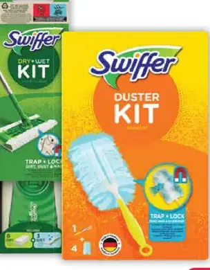 Swiffer kit mop a náhradné prachovky na podlahu