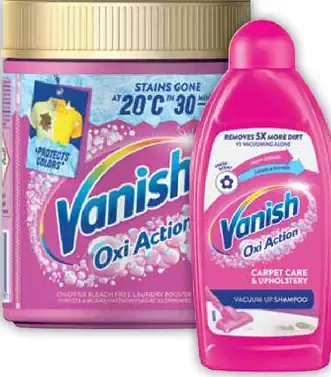 Vanish Oxi Action prášok na škvrny