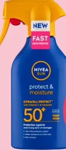 Nivea Sun mlieko na opaľovanie v spreji SPF 50+