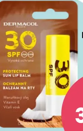 Dermacol SUN balzam na pery faktorm SPF 30