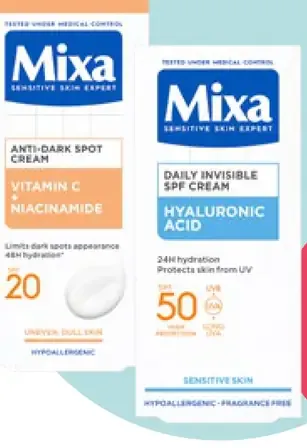 Mixa pleťový krém SPF 20 / SPF 50
