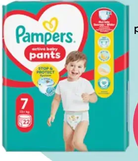 Pampers Pants 7 plienkové nohavičky