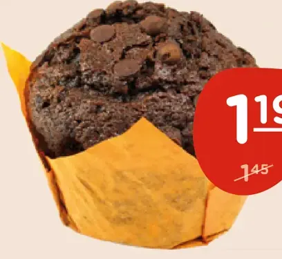 Muffin s čokoládou