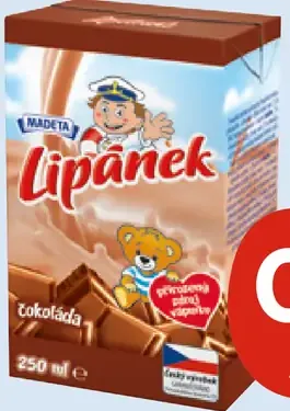 Madeta Lipánek trvanlivé mlieko ochutené