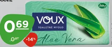 Voux tuhé mydlo Aloe Vera