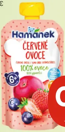 Hamánek červené ovocie rôzne druhy