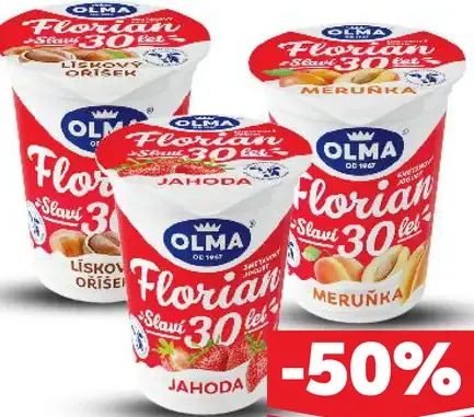 Olma Florian smotanový jogurt