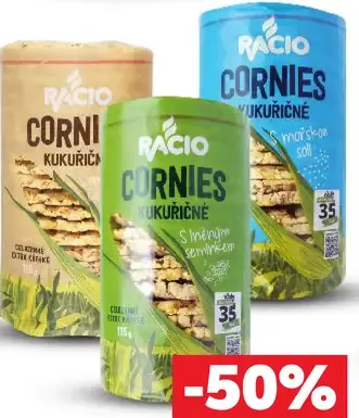 Racio Kukuričné chlebíčky Cornies