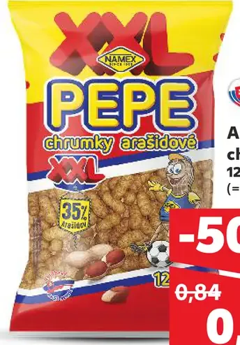 Slovakia Chrumky arašidové XXL