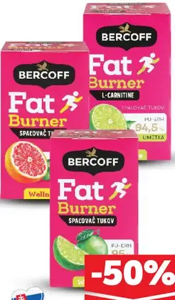 Bercoff Funkčný čaj Fat Burner