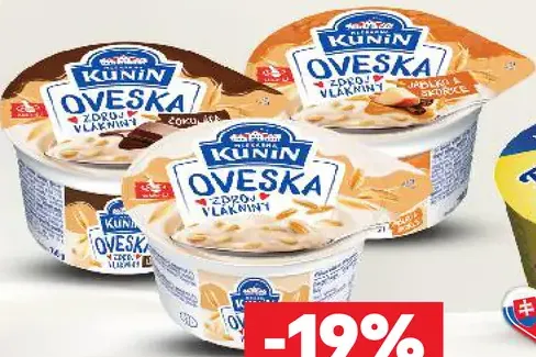 Kunín Ovesný mliečny výrobok