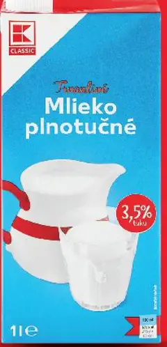 Trvanlivé mlieko 3,5%