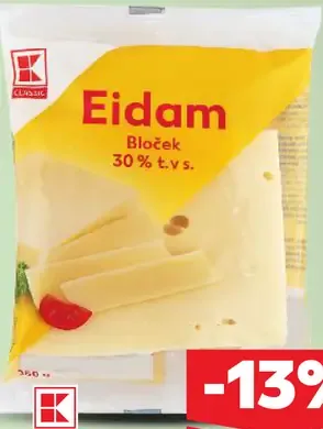 K-Classic Eidam 30 % blok
