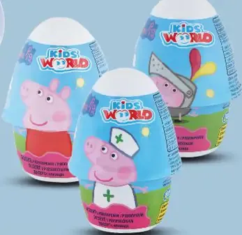 Kids World pudingový dezert s hračkou