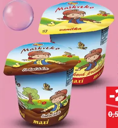 Maškrtko kyslomliečny dezert