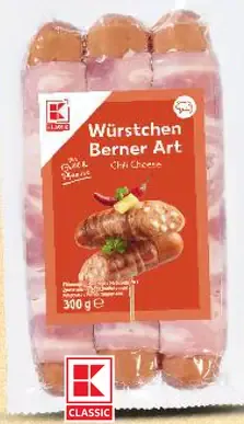 Berner párky rôzne druhy