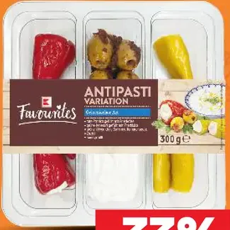 Favorit Antipasti variácie
