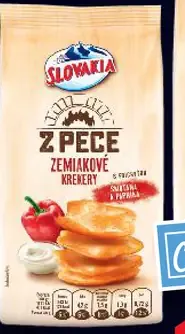 Slovakia zemiakové krekery