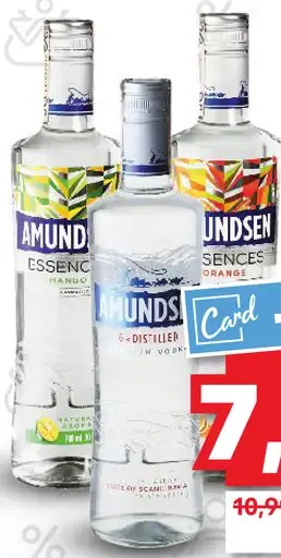AMUNDSEN Vodka rôzne druhy