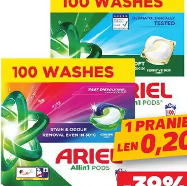 Ariel pracie kapsuly
