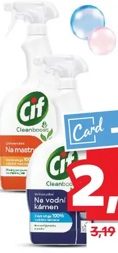 Cif prostriedok na vodný kameň