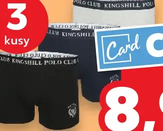 Kingshill Polo Club Pánske boxerky