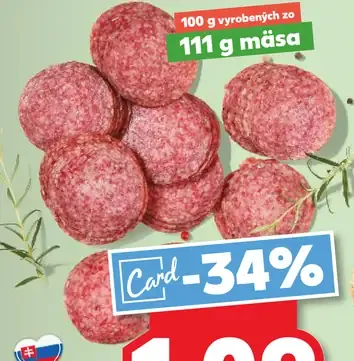 Púchovský uherský salám
