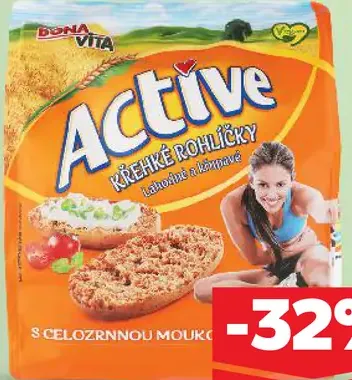 K-Classic Krehké rožteky celozrnné