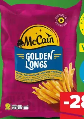 McCain Zemiakové hranolčeky Golden Longs
