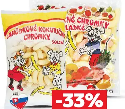 K-Classic Kukuričné chrumky