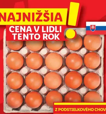 Čerstvé vajcia "M"