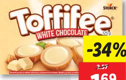 Toffifee biele
