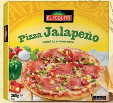 El Tequito Pizza Jalapeño