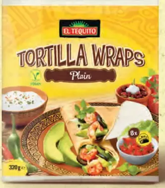 El Tequito Tortilla wrapy