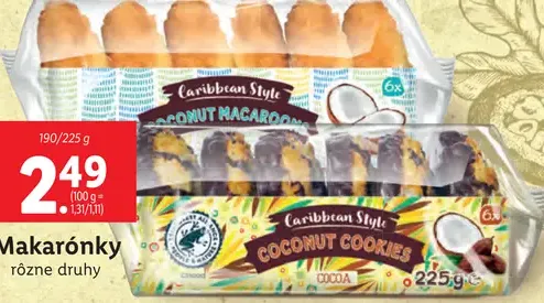 Caribbean Style Kokosové oblátky