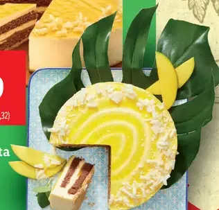 Caribbean Style Broskyňovo-mangová torta