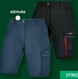Parkside Krátke pracovné nohavice