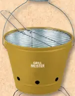 GrillMeister Grilovacie vedro na drevené uhlie