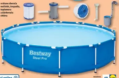 Bestway Bazén s kovovou konštrukciou