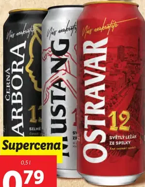 Arbora - Mustang - Ostravar plechovka