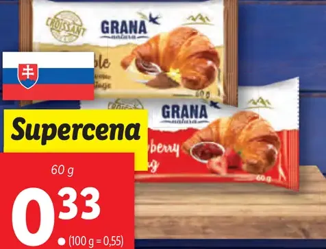 Croissant s náplňou