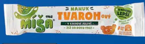 Míša tvarohová zmrzlina mrazená