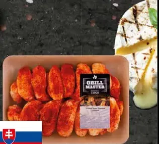 Tesco Grill Master kuracie krídla korenené