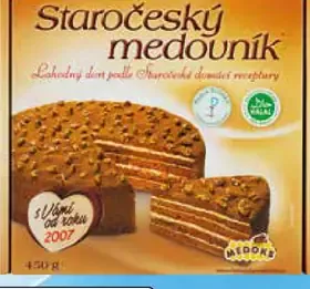 Medoks staročeský medovník