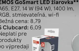Emos GoSmart LED žiarovka