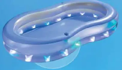 Funsicle relaxačný bazén s farebnými svetlami