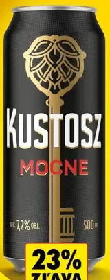 Kustosz pivo plechovka